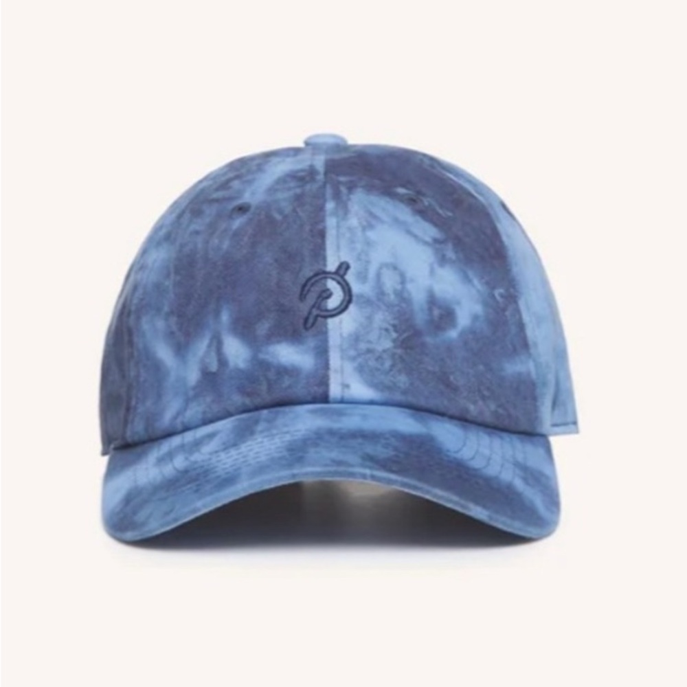 Peloton tie- dye washed baseball cap